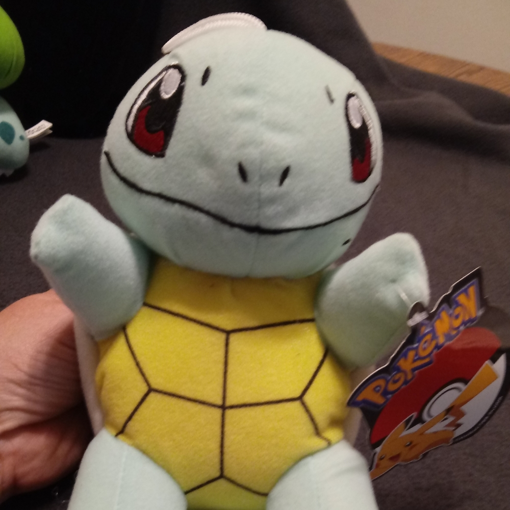 7" plush Pokemon Squirtle